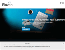 Tablet Screenshot of elavon.com